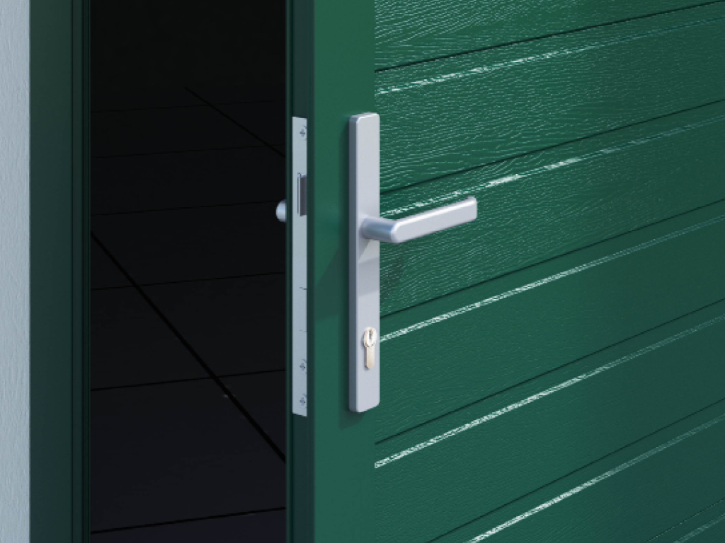 Ichiga o‘rnatiladigan mexanik qulflash tizimi.